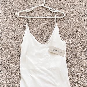 gaze white bodysuit NWT❌SOLD❌